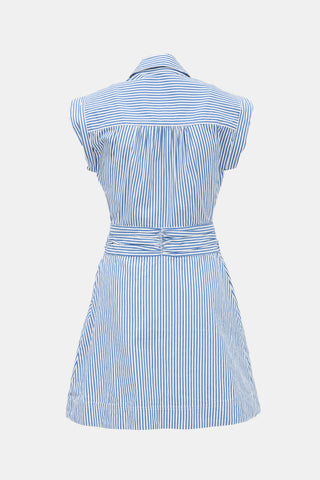 Veronica Beard Striped Nagano Dress