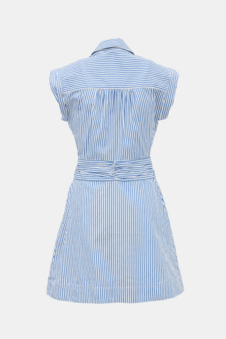 Veronica Beard Striped Nagano Dress