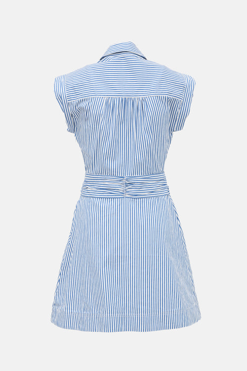 Veronica Beard Striped Nagano Dress