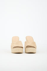 Veronica Beard Suede Dali Wedge Espadrille