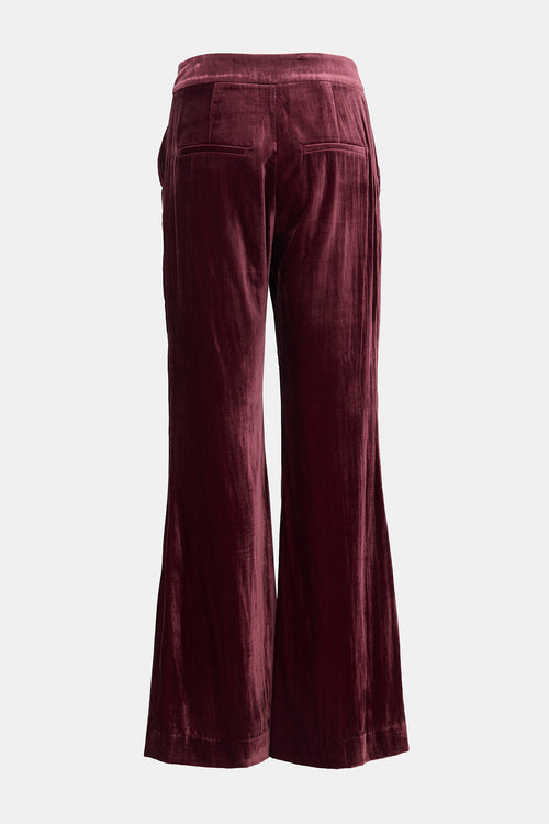 Veronica Beard Velvet Two Piece Suit