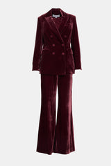 Veronica Beard Velvet Two Piece Suit