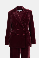 Veronica Beard Velvet Two Piece Suit