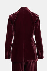 Veronica Beard Velvet Two Piece Suit