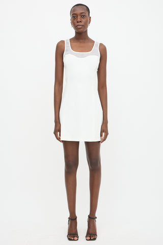 Versace 90s Nylon Mini Dress