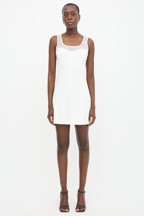 Versace 90s Nylon Mini Dress