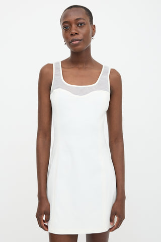 Versace 90s Nylon Mini Dress