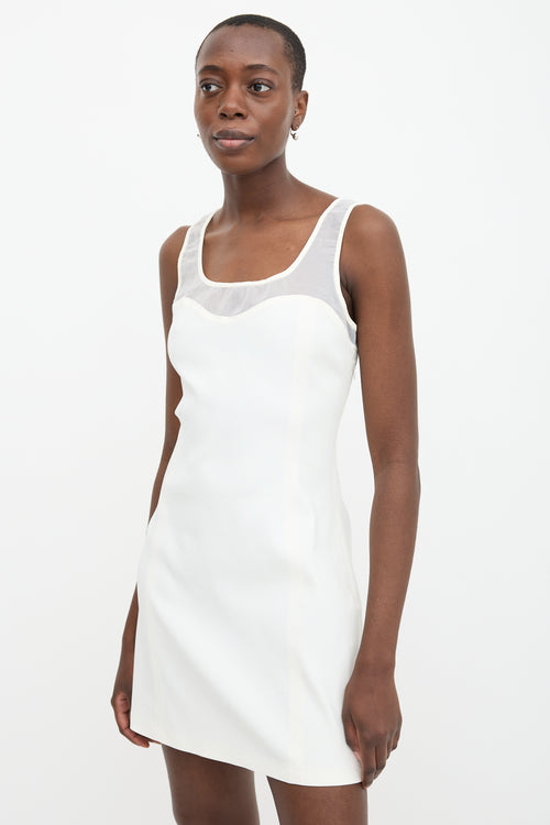 Versace 90s Nylon Mini Dress