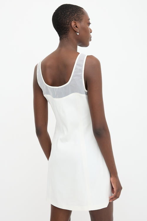 Versace 90s Nylon Mini Dress