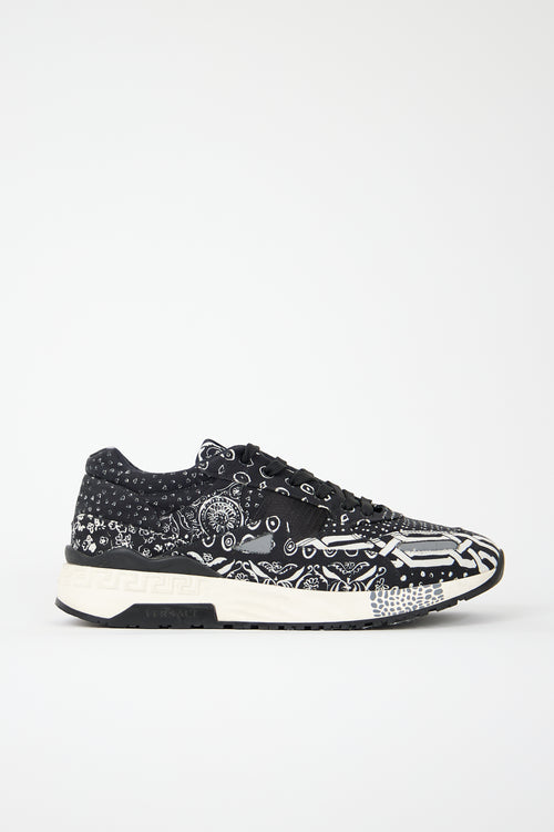 Versace Achilles Borderline Bandana Sneaker