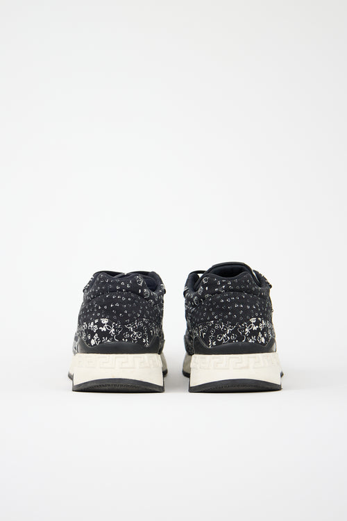 Versace Achilles Borderline Bandana Sneaker