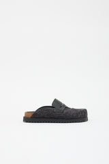 Versace Barocco Jacquard Mule