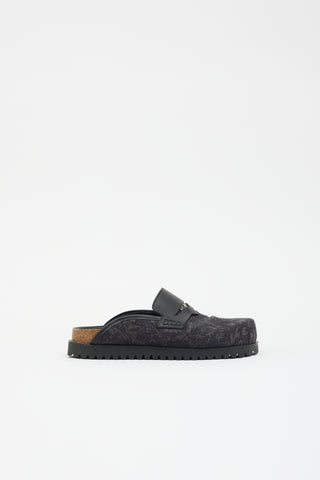 Versace Barocco Jacquard Mule
