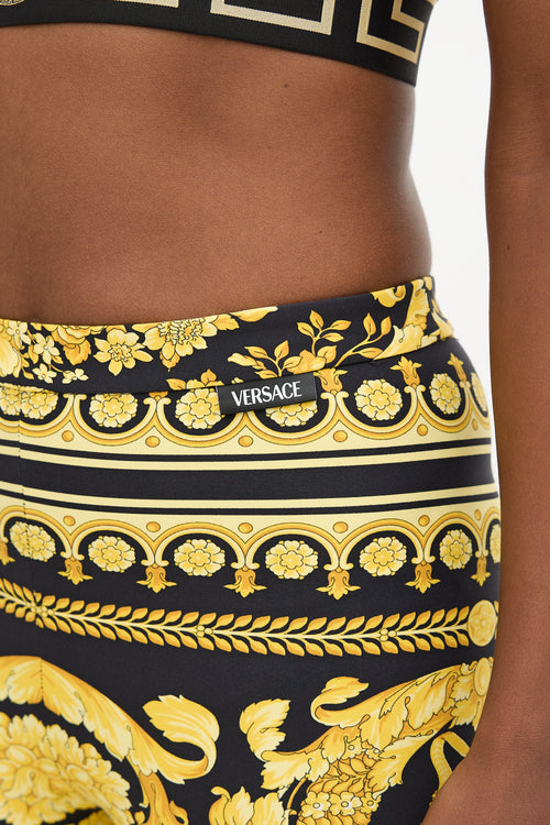 Versace Barocco Printed Legging