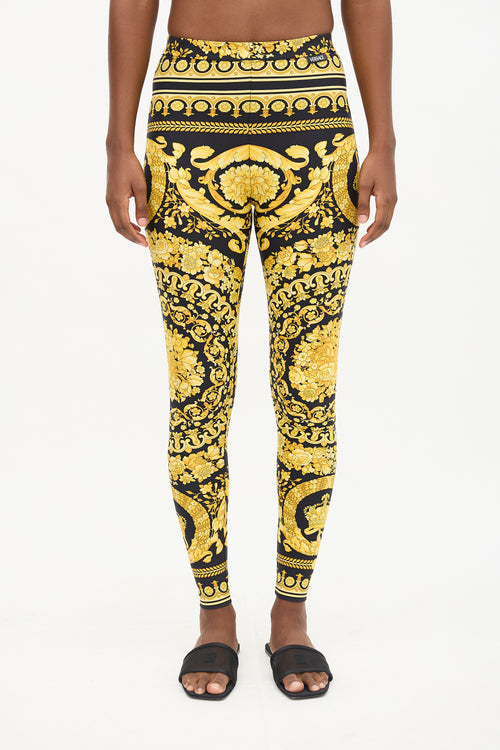 Versace Barocco Printed Legging
