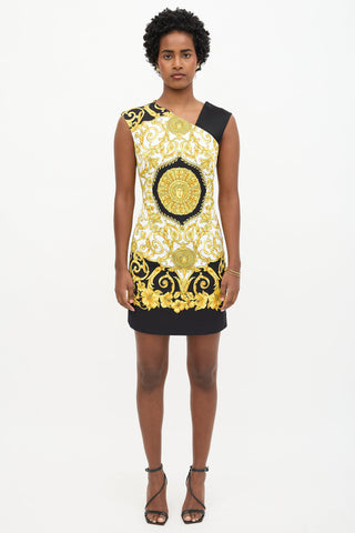 Versace Baroque Printed Dress