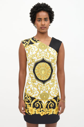 Versace Baroque Printed Dress