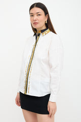 Versace Baroque Trim Shirt
