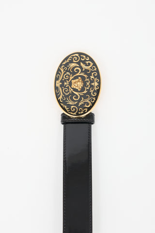 Versace Belt Medusa Plaque Belt