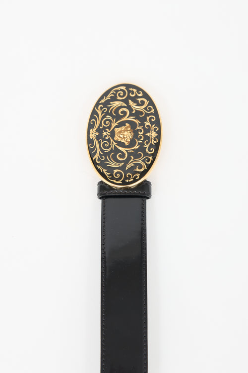 Versace Belt Medusa Plaque Belt
