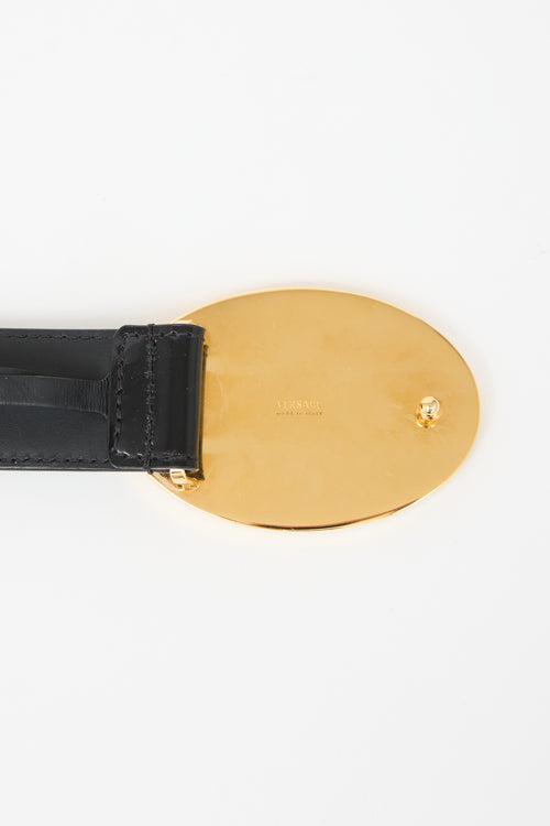Versace Belt Medusa Plaque Belt