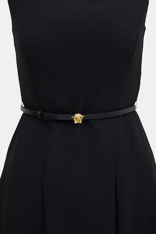 Versace Belted Sheath Dress
