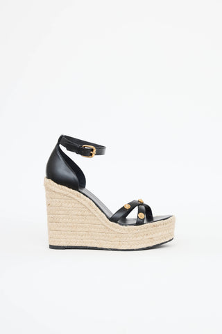 Versace Medusa Wedge Sandal