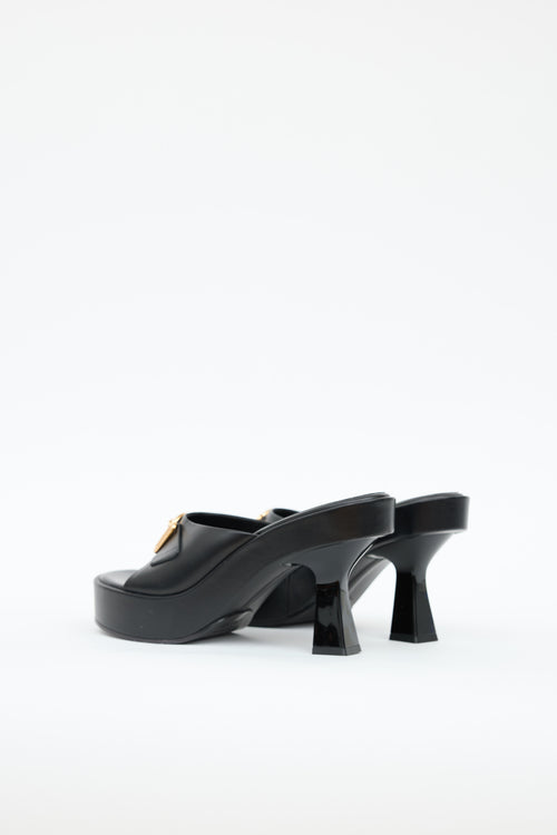 Versace Medusa Platform Mule