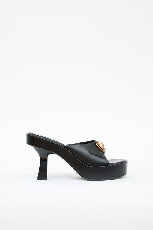 Versace Medusa Platform Mule