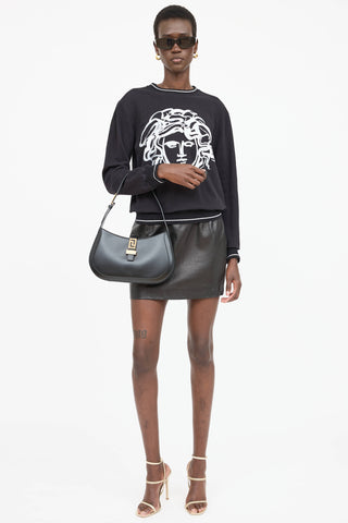 Versace Greca Goddess Shoulder Bag