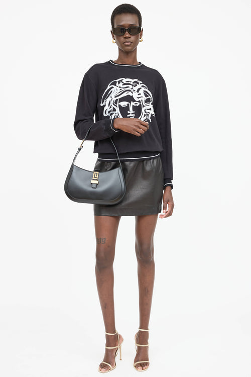 Versace Greca Goddess Shoulder Bag