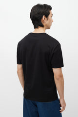 Versace Black & Green Graphic T-Shirt