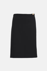 Versace Medusa Buckle Pencil Skirt