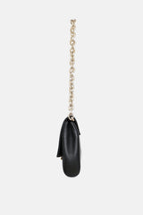 Versace Collection Pebbled Leather Shoulder Bag