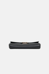 Versace Collection Pebbled Leather Shoulder Bag