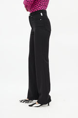 Versace Black Straight Leg Trouser
