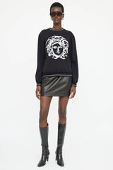 Versace Painted Medusa Sweater