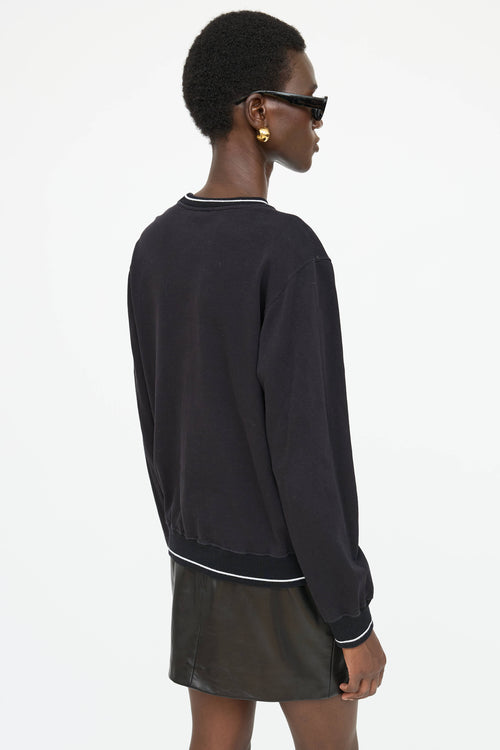 Versace Painted Medusa Sweater