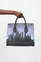 Versace Black & Blue Palazzo Empire New York Bag