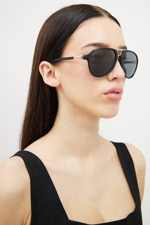 Versace Black MOD4223 GD1/81 Sunglasses