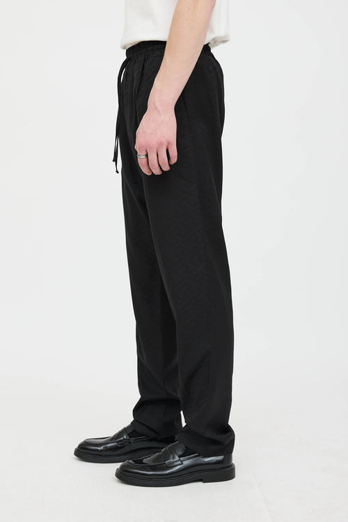 Versace Drawstring Tapered Pant