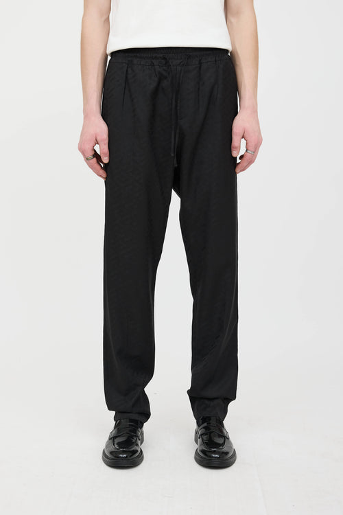 Versace Drawstring Tapered Pant
