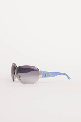Versace 2109 1000/8G Shield Sunglasses
