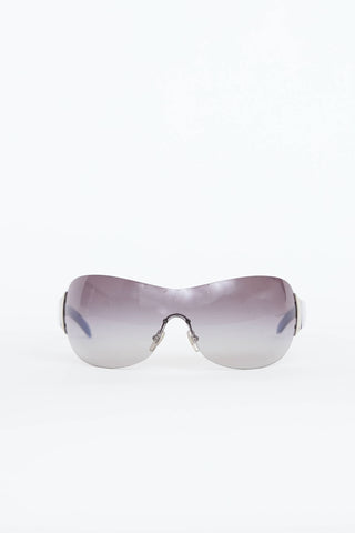 Versace 2108 1000/8G Shield Sunglasses