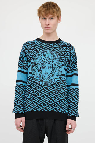 Versace Knit Medusa Sweater