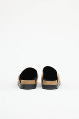 Versace Jacquard Logo Mule