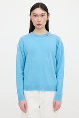 Versace Cashmere Safety Pin Sweater