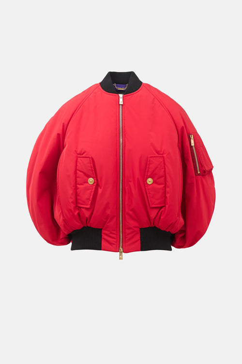 Versace Cocoon Bomber Cape