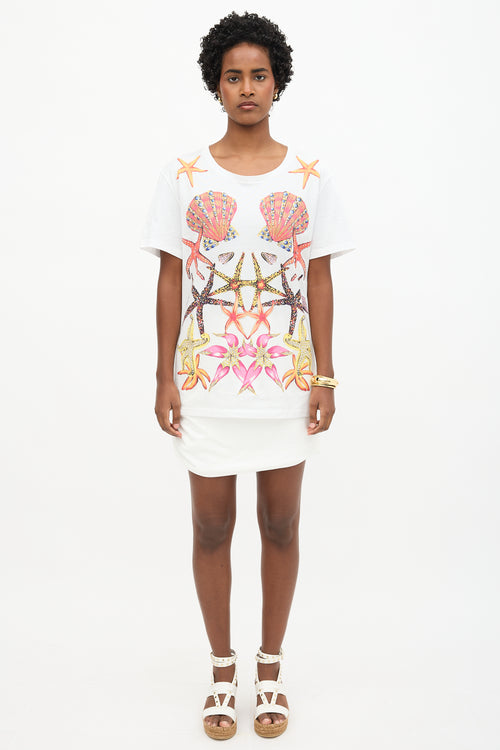Versace Embellished Seashell T-Shirt