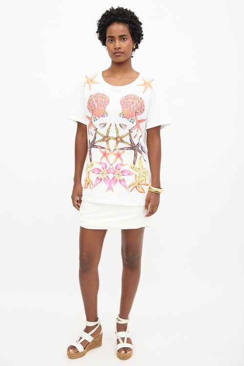 Versace Embellished Seashell T-Shirt